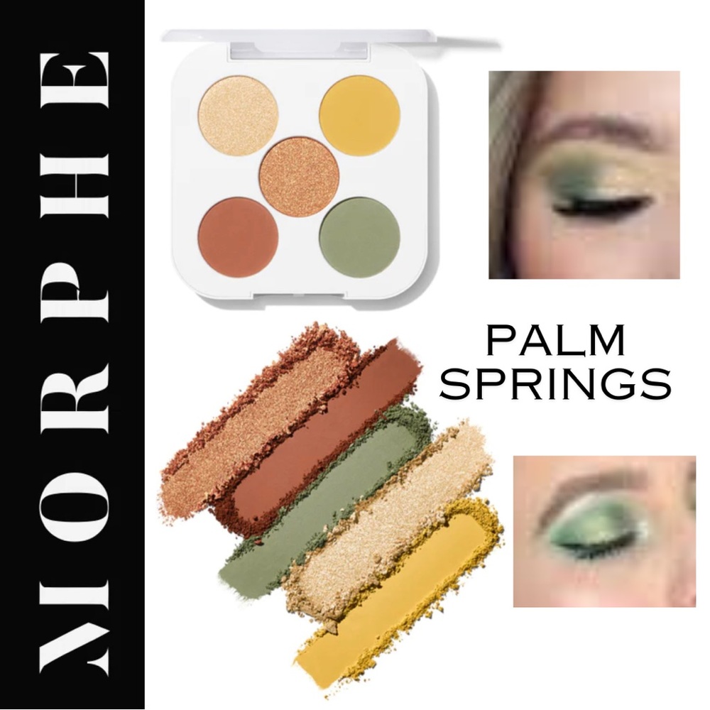 NEW Morphe 2 Ready In 5 Eyeshadow Palette In Color Palm Springs